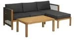 Acamp Lounge Malaga, 2-teilig, Hellbraun, Anthrazit