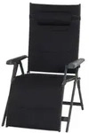 Siena Garden Camping Relaxstuhl XL Premium, anthrazit, Dunkelgrau
