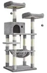 Feandrea Kratzbaum mit H&auml;ngematte, ca. B55/H143/T45 cm