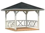 Palmako Pavillon Betty, ca. B386/H323/T386 cm, Natur