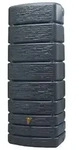 4rain Wandtank Slim Stone Decor, 500 l, Dunkelgrau