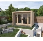 Weka Gartenhaus 263 Gr. 2, ca. B305/H227/T250 cm, Natur