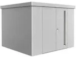 Biohort Ger&auml;tehaus Neo 3C, ca. B292/H222/T292 cm, Silber