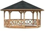 Palmako Pavillon Betty, Braun