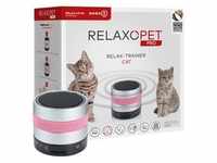 RelaxoPet® Entspannungs-System PRO für Katzen, ca. Ø7/H8 cm, Schwarz|Silber|Rosa