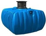 4rain Flachtank Flat L, Blau
