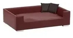 Silvio Design Hundesofa Candy, Dunkelrot