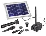 Esotec Solarpumpe Palermo f&uuml;r den Gartenteich, Schwarz