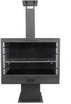 Westmann Gartenkamin, ca. B41/H160/T90 cm, Schwarz