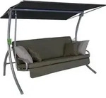 Angerer Hollywoodschaukel Drift Smart, ca. B210/H160/T145 cm, Gr&uuml;n, Grau