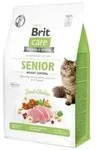 Brit Care Trockenfutter f&uuml;r Katzen Senior Weight Control, Huhn