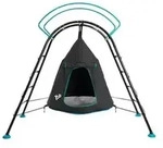 TP Toys Kletterger&uuml;st Schaukel Ufo, ca. B271/H201/T122 cm, Schwarz, Blau