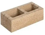 Diephaus Mauerstein LISCO ECO, 45 x 22,5 x 16,5 cm, Beige