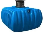 4rain Flachtank-Paket Flat L Garten-Comfort, Blau