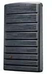 4Rain Wandtank ExtraSLIM Stone Decor, 400 l, Dunkelgrau