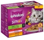 Whiskas&reg; Nassfutter f&uuml;r Katzen Multipack Tasty Mix Chef's Choice in Sauce,...