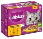 Whiskas&reg; Nassfutter f&uuml;r Katzen Multipack 7+ Gefl&uuml;gel Auswahl in Gelee,...