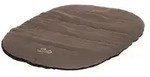 KERBL Reisekissen Traveller, oval, braun, ca. B85/H3/T65 cm
