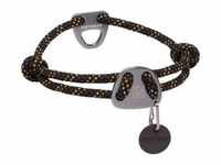 RUFFWEAR® Hundehalsband Knot-a-CollarTM Obsidian Black, M, Schwarz