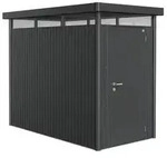 Biohort Ger&auml;tehaus HighLine HS, ca. B155/H222/T275 cm, Dunkelgrau