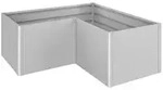 Biohort Metall-HochBeet L, ca. B201,6/H77/T201,6 cm, Silber