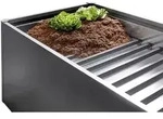 Biohort Zwischenboden f&uuml;r Hochbeet 1,5x0,5, Dunkelgrau