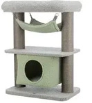 Trixie Junior Kratzbaum Lunito, grau/mint, ca. B52/H71/T34 cm