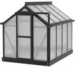 Vitavia Minigew&auml;chshaus Merlin, ca. B80/H106,50/T111 cm, Schwarz