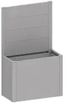 Biohort Sichtschutz Belvedere 100, ca. B102/H91/T4 cm, Silber