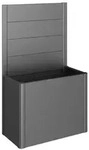 Biohort Sichtschutz Belvedere 100, ca. B102/H91/T4 cm, Dunkelgrau