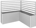 Biohort Rankgitter L200, Silber
