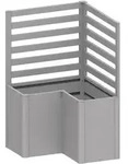 Biohort Rankgitter L100, Silber