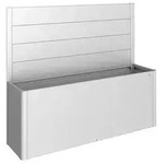 Biohort Sichtschutz Belvedere 200, ca. B201/H91/T4 cm, Silber