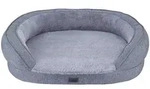 Nobby Orthopädisches Komfortbett Amca, oval, grau, ca. B78/H18/T62 cm Nobby Orthopädisches Komfortbett Amca, oval, grau, ca. B78/H18/T62 cm