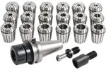 Optimum Spannzangenfutter-Satz ISO 50/ER32 - M24/BT50