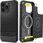 Spigen ACS06561, Spigen Rugged Armor MagSafe Matte Black iPhone 15 Pro Max