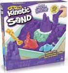 Spin Master Kinetic Sand Schachtel mit kinetischem Sand und einer Unterlage in Lila