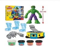 Hasbro Play-Doh Marvel Hulk Smash & Squish, 10 St&uuml;ck