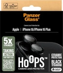 PanzerGlass 1281, PanzerGlass HoOps Ceramic Apple iPhone 16/16 Plus schwarzes Titan
