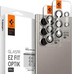 Spigen AGL07426, Spigen Glass tR EZ Fit Optik Pro 2 Pack Gray Samsung Galaxy S24