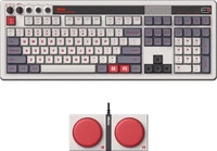 8BitDo Retro Mechanical Keyboard (N Edition) with Integrated Numpad + Dual Super