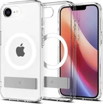 Spigen ACS09148, Spigen Ultra Hybrid S MagSafe Clear White iPhone 17e/16e