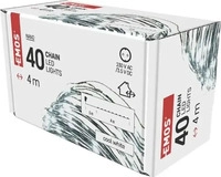 EMOS D3AC03, EMOS LED-Weihnachtslichterkette gr&uuml;n, 4 m, innen und au&szlig;en,...