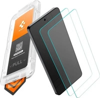 Spigen AGL11072, Spigen Glass tR EZ Fit Pro HD 2 Pack Transparency Samsung Galaxy S26