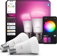 Philips 929003853405, Philips Hue White and Color Ambiance 6W 810 E27 2 St&uuml;ck, 2 Stk