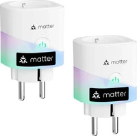 Meross MSS315MAQUA-EU, Meross Matter Compatible Smart Wi-Fi Plug with Energy...