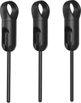 Peak Design M-3PK-BK-1, Peak Design Mobile - Micro Anchor - 3 St&uuml;ck - Black