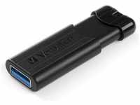Verbatim 49317, VERBATIM Flashdisk 32 GB USB 3.0 PinStripe USB Stick schwarz