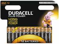 DURACELL 81480556, Duracell Basic Alkaline Batterie AAA - 12 Stück, 12 Stk
