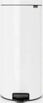 Brabantia 111785, Brabantia NewIcon Treteimer 30 Liter - wei&szlig;